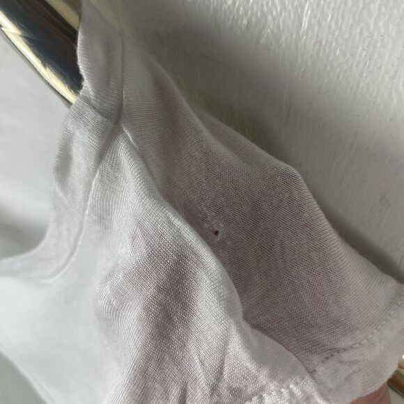 Revolve LA Made Micromodal Supima Cotton White Athleisure Active Tank Top Sz XS - Picture 8 of 8